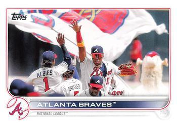 #164 Atlanta Braves - Atlanta Braves - 2022 Topps Baseball