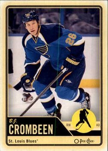 #164 B.J. Crombeen - St. Louis Blues - 2012-13 O-Pee-Chee Hockey