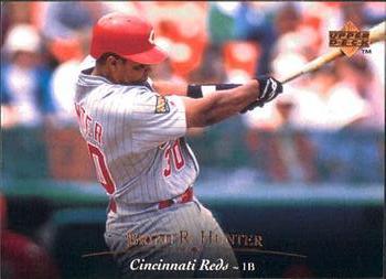 #164 Brian R. Hunter - Cincinnati Reds - 1995 Upper Deck Baseball