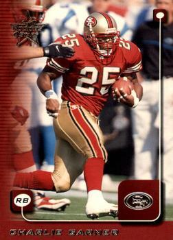 #164 Charlie Garner - San Francisco 49ers - 1999 Leaf Rookies & Stars Football