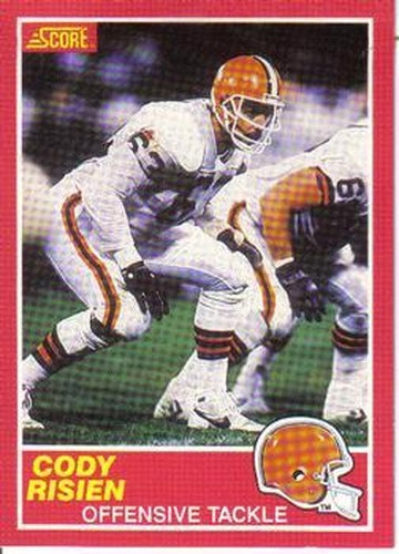 #164 Cody Risien - Cleveland Browns - 1989 Score Football