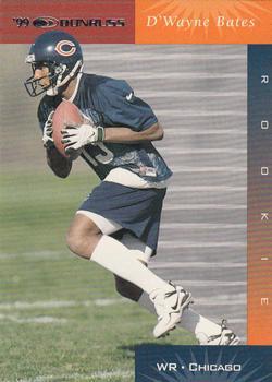 #164 D'Wayne Bates - Chicago Bears - 1999 Donruss Football