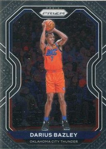 #164 Darius Bazley - Oklahoma City Thunder - 2020-21 Panini Prizm Basketball