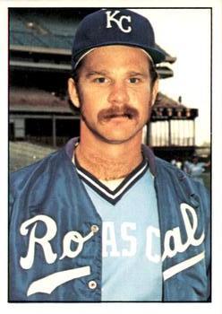 #164 Dennis Leonard - Kansas City Royals - 1976 SSPC Baseball