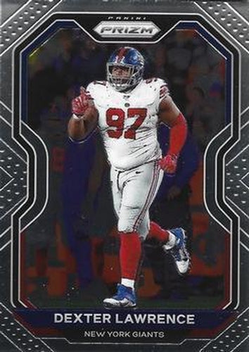 #164 Dexter Lawrence - New York Giants - 2020 Panini Prizm Football