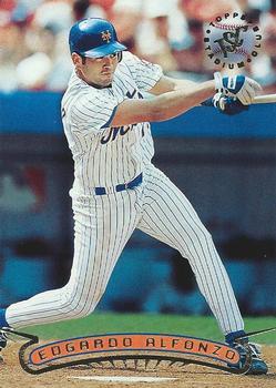 #164 Edgardo Alfonzo - New York Mets - 1996 Stadium Club Baseball