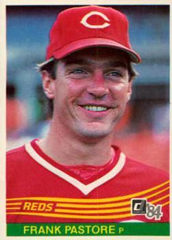 #164 Frank Pastore - Cincinnati Reds - 1984 Donruss Baseball