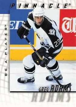 #164 Greg Adams - Dallas Stars - 1997-98 Pinnacle Be a Player Hockey