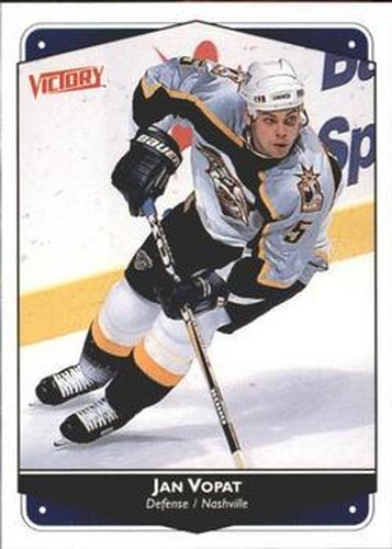 #164 Jan Vopat - Nashville Predators - 1999-00 Upper Deck Victory Hockey