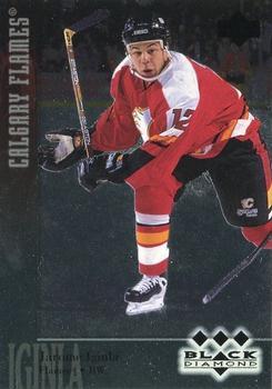 #164 Jarome Iginla - Calgary Flames - 1996-97 Upper Deck Black Diamond Hockey