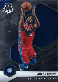 #164 Joel Embiid - Philadelphia 76ers - 2020-21 Panini Mosaic Basketball