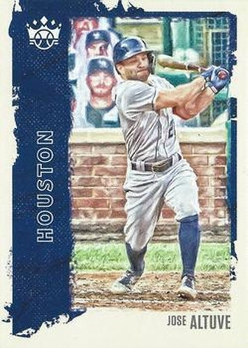 #164 Jose Altuve - Houston Astros - 2021 Panini Diamond Kings Baseball