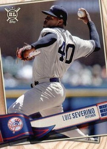 #164 Luis Severino - New York Yankees - 2019 Topps Big League Baseball