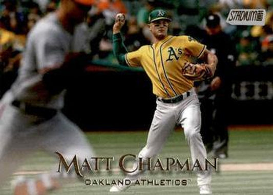 #164 Matt Chapman - Oakland Athletics - 2019 Stadium Club Baseball