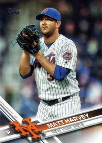 #164 Matt Harvey - New York Mets - 2017 Topps Baseball