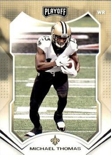 #164 Michael Thomas - New Orleans Saints - 2021 Panini Playoff Football