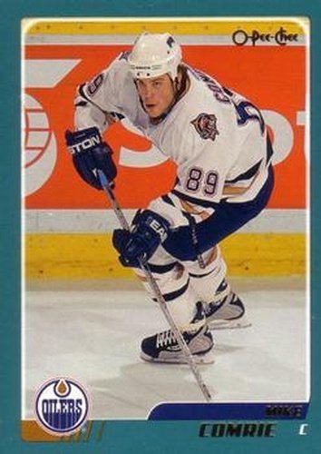 #164 Mike Comrie - Edmonton Oilers - 2003-04 O-Pee-Chee Hockey