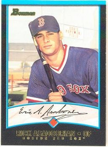#164 Rick Asadoorian - Boston Red Sox - 2001 Bowman Baseball