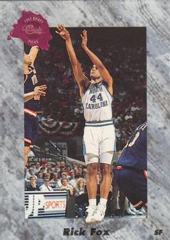 #164 Rick Fox - Boston Celtics - 1991 Classic Four Sport