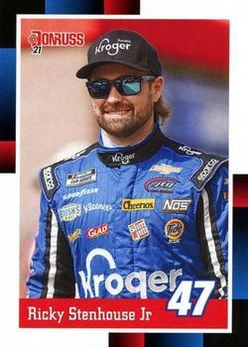 #164 Ricky Stenhouse Jr. - JTG Daugherty Racing - 2021 Donruss Racing