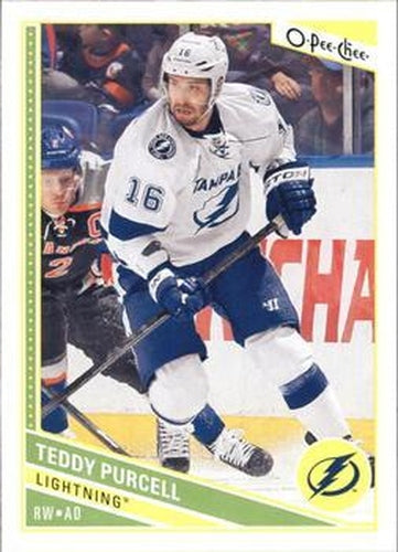 #164 Teddy Purcell - Tampa Bay Lightning - 2013-14 O-Pee-Chee Hockey
