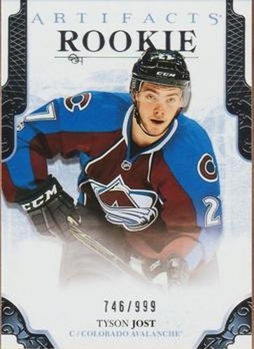#164 Tyson Jost - Colorado Avalanche - 2017-18 Upper Deck Artifacts Hockey