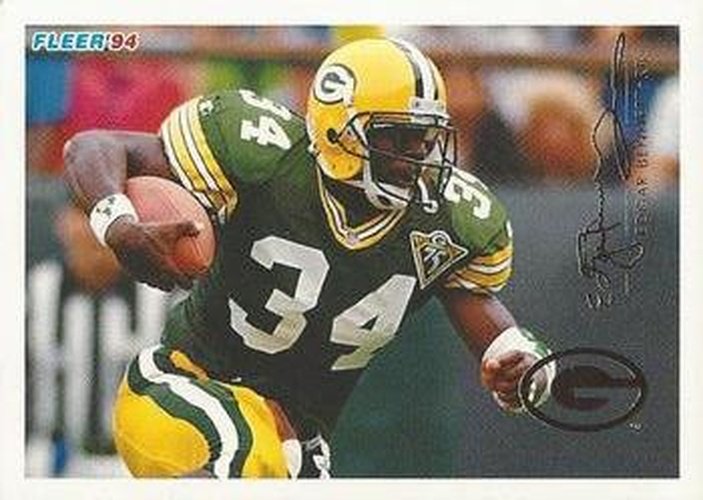 #164 Edgar Bennett - Green Bay Packers - 1994 Fleer Football