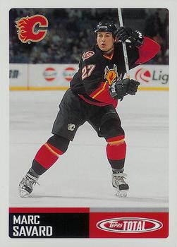 #164 Marc Savard - Calgary Flames - 2002-03 Topps Total Hockey