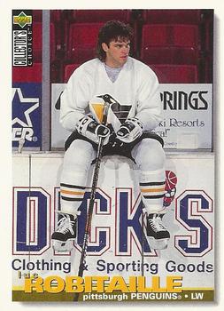 #164 Luc Robitaille - Pittsburgh Penguins - 1995-96 Collector's Choice Hockey