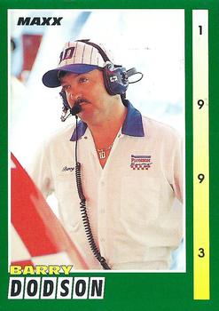 #164 Barry Dodson - DARWAL, Inc. - 1993 Maxx Racing