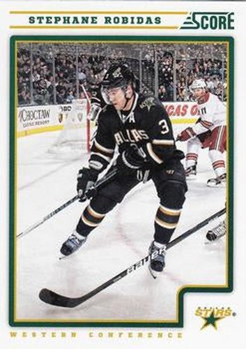 #164 Stephane Robidas - Dallas Stars - 2012-13 Score Hockey