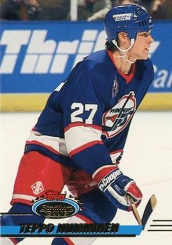 #164 Teppo Numminen - Winnipeg Jets - 1993-94 Stadium Club Hockey