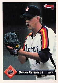 #164 Shane Reynolds - Houston Astros - 1993 Donruss Baseball