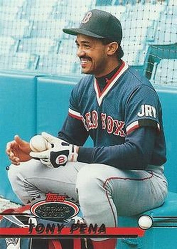 #164 Tony Pena - Boston Red Sox - 1993 Stadium Club Baseball