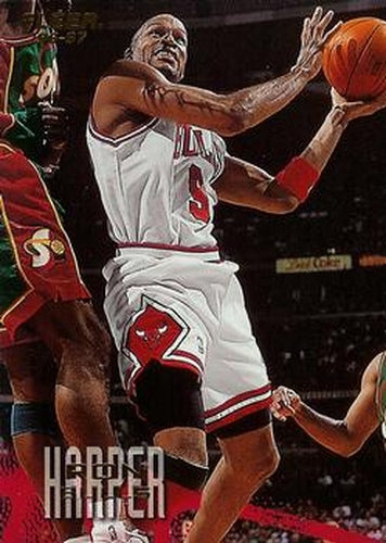#164 Ron Harper - Chicago Bulls - 1996-97 Fleer Basketball