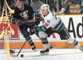 #164 Jeff Friesen - San Jose Sharks - 1997-98 Pacific Paramount Hockey