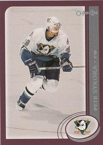 #164b Petr Sykora - Anaheim Mighty Ducks - 2002-03 O-Pee-Chee Hockey