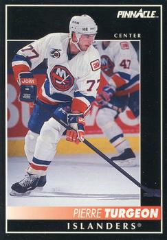 #165 Pierre Turgeon - New York Islanders - 1992-93 Pinnacle Canadian Hockey