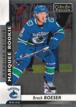 #165 Brock Boeser - Vancouver Canucks - 2017-18 O-Pee-Chee Platinum Hockey