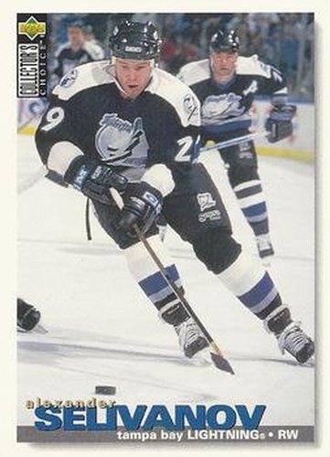 #165 Alexander Selivanov - Tampa Bay Lightning - 1995-96 Collector's Choice Hockey