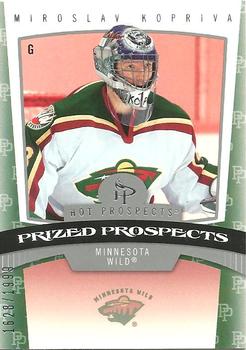 #165 Miroslav Kopriva - Minnesota Wild - 2006-07 Fleer Hot Prospects Hockey