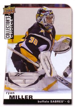 #165 Ryan Miller - Buffalo Sabres - 2008-09 Collector's Choice Hockey
