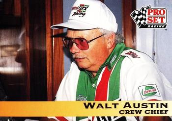 #165 Walt Austin - 1992 Pro Set NHRA Racing