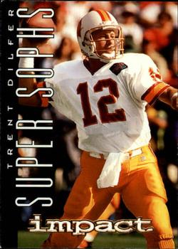 #165 Trent Dilfer - Tampa Bay Buccaneers - 1995 SkyBox Impact Football