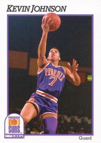#165 Kevin Johnson - Phoenix Suns - 1991-92 Hoops Basketball
