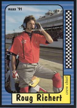 #165 Doug Richert - Richard Childress Racing - 1991 Maxx Racing