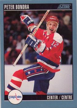 #165 Peter Bondra - Washington Capitals - 1992-93 Score Canadian Hockey