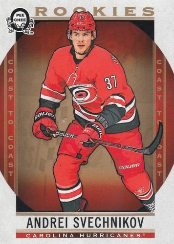 #165 Andrei Svechnikov - Carolina Hurricanes - 2018-19 O-Pee-Chee Coast to Coast Hockey