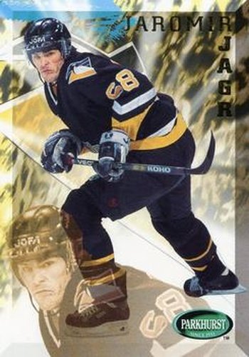 #165 Jaromir Jagr - Pittsburgh Penguins - 1995-96 Parkhurst International Hockey