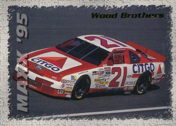 #165 Morgan Shepherd's Car - Wood Brothers Racing - 1995 Maxx Racing